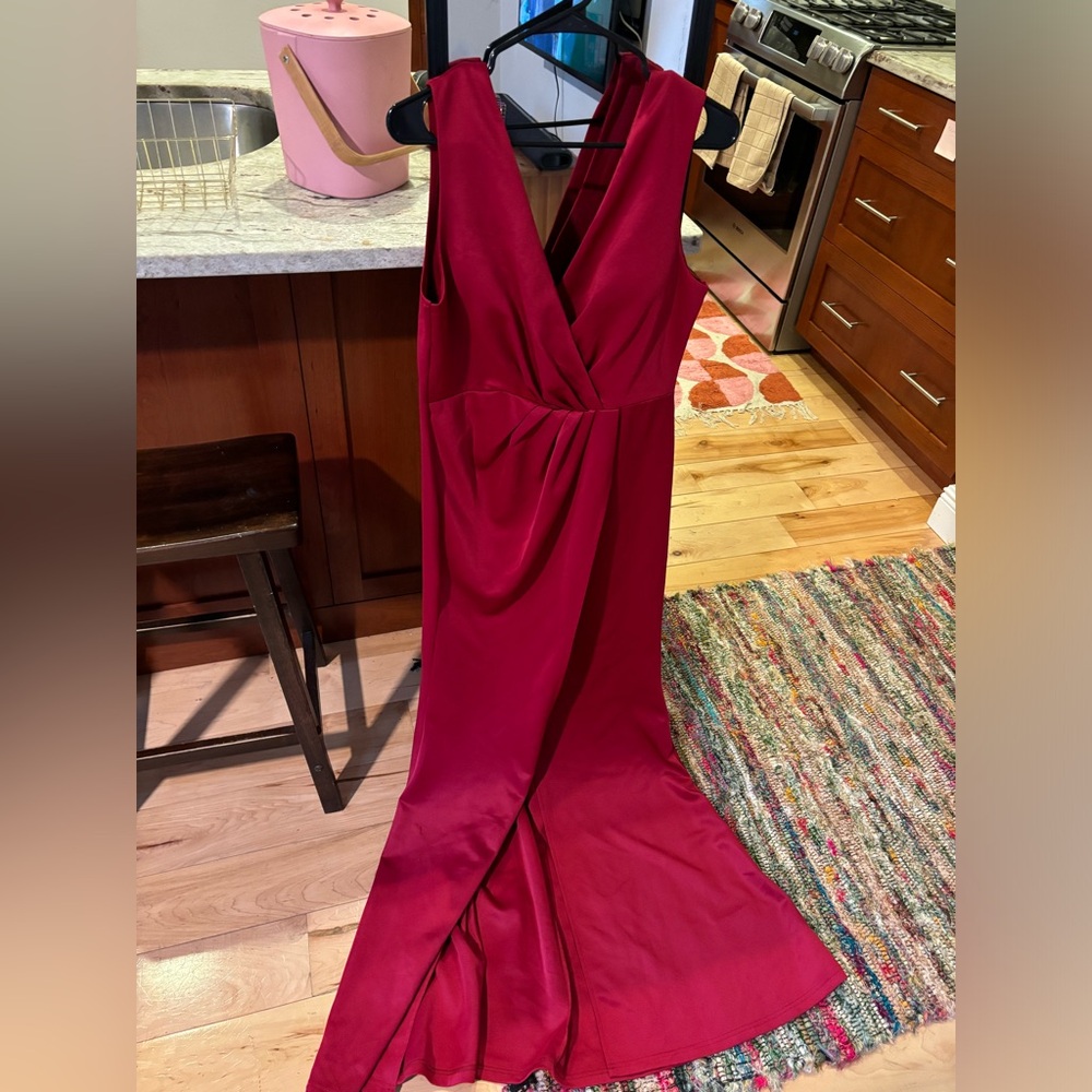 Red dress